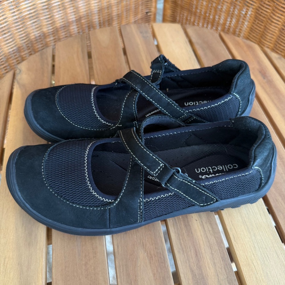 Clarks Collection Sillian 2.0 Star Black Mary Jane Flats Womens 6 261711974035